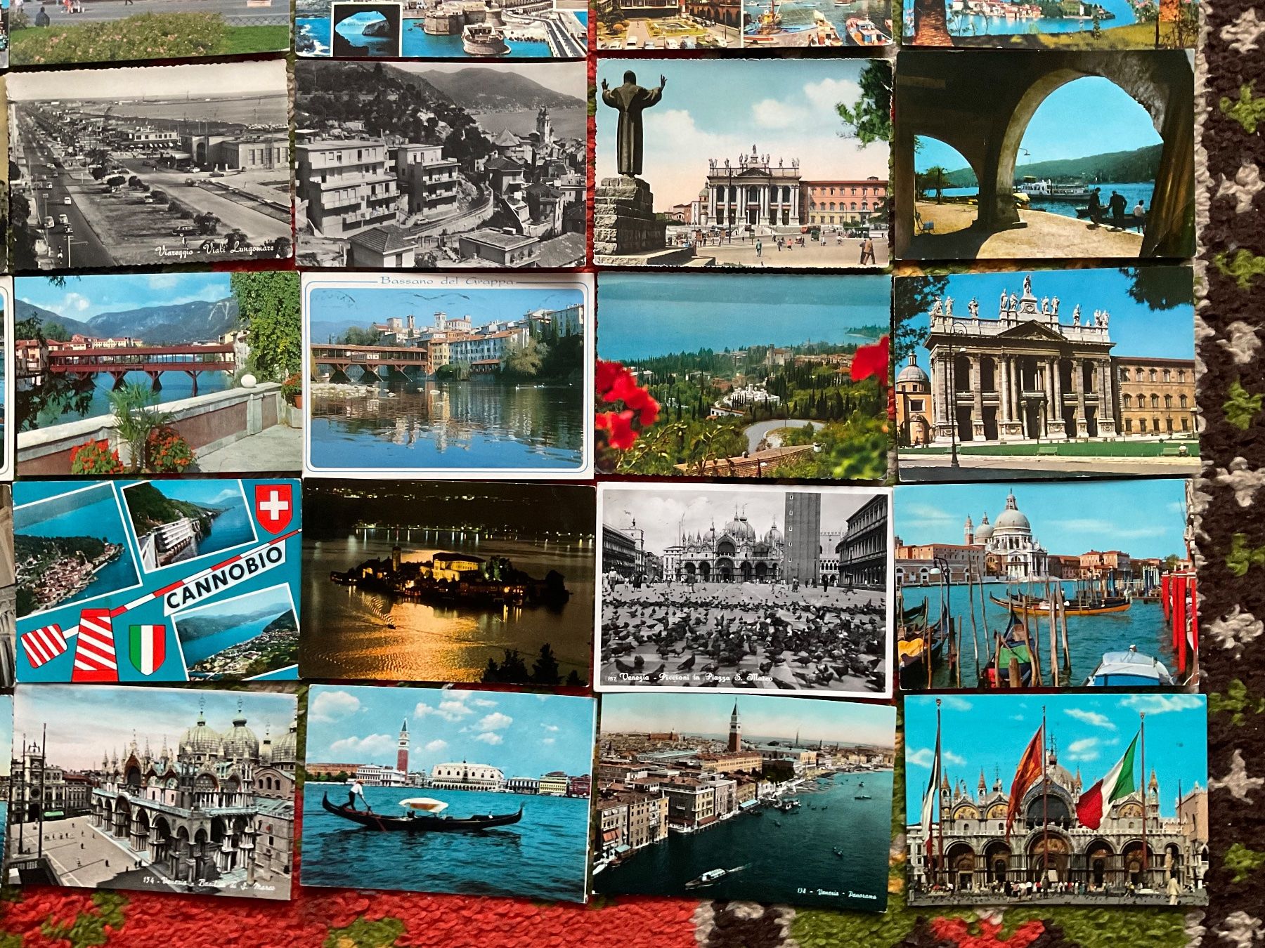 Cartoline postali: 98 AK Italien, gelaufene Ansichtskarten – Usato da Zürich venduto da Tolima194 4