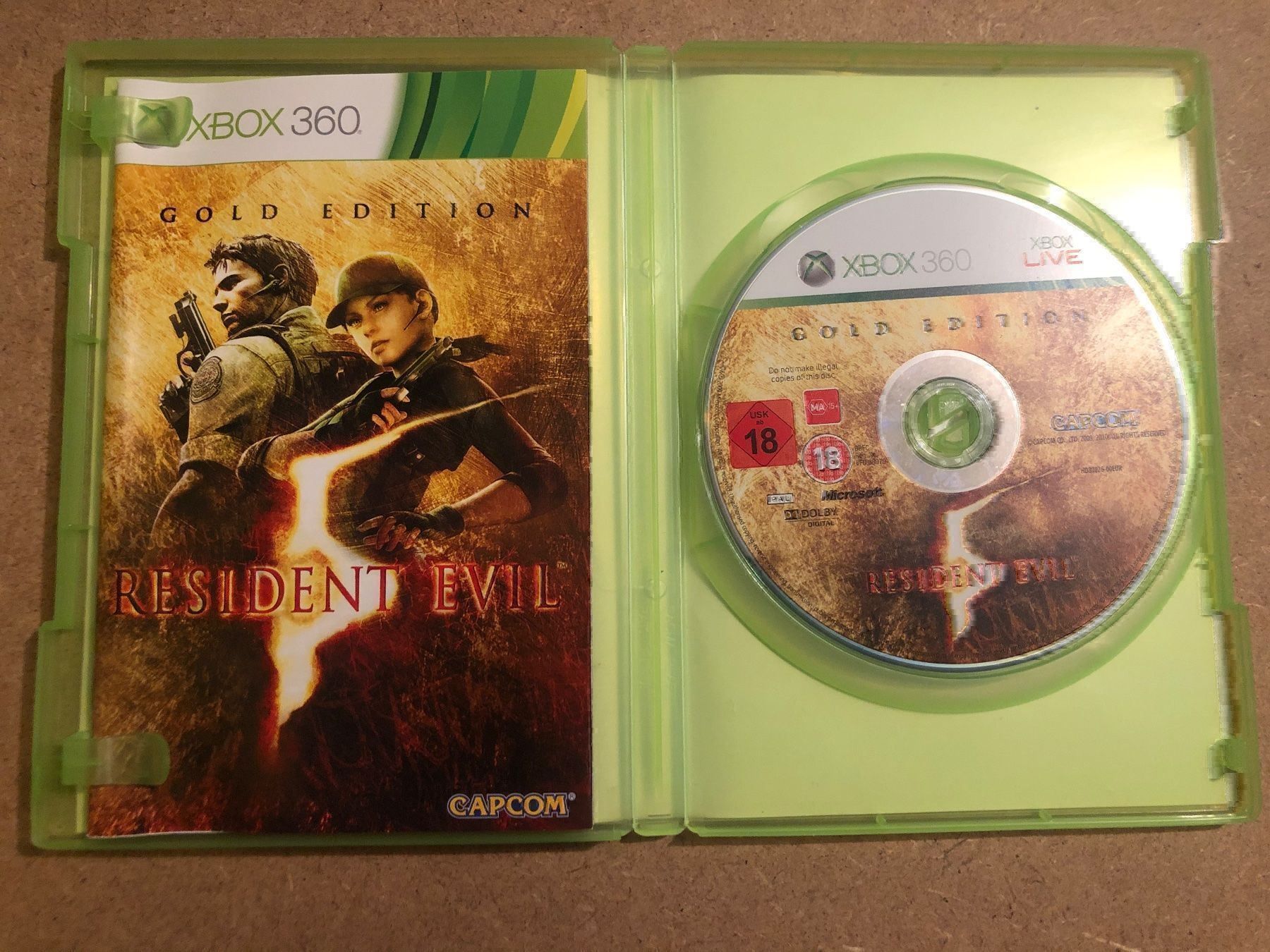 Spiele: Resident Evil 5 Gold Edition Xbox 360 – Gebraucht aus Kestenholz von Mad18 2