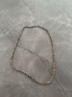 Koenigskette Silber Gold Edelstahl