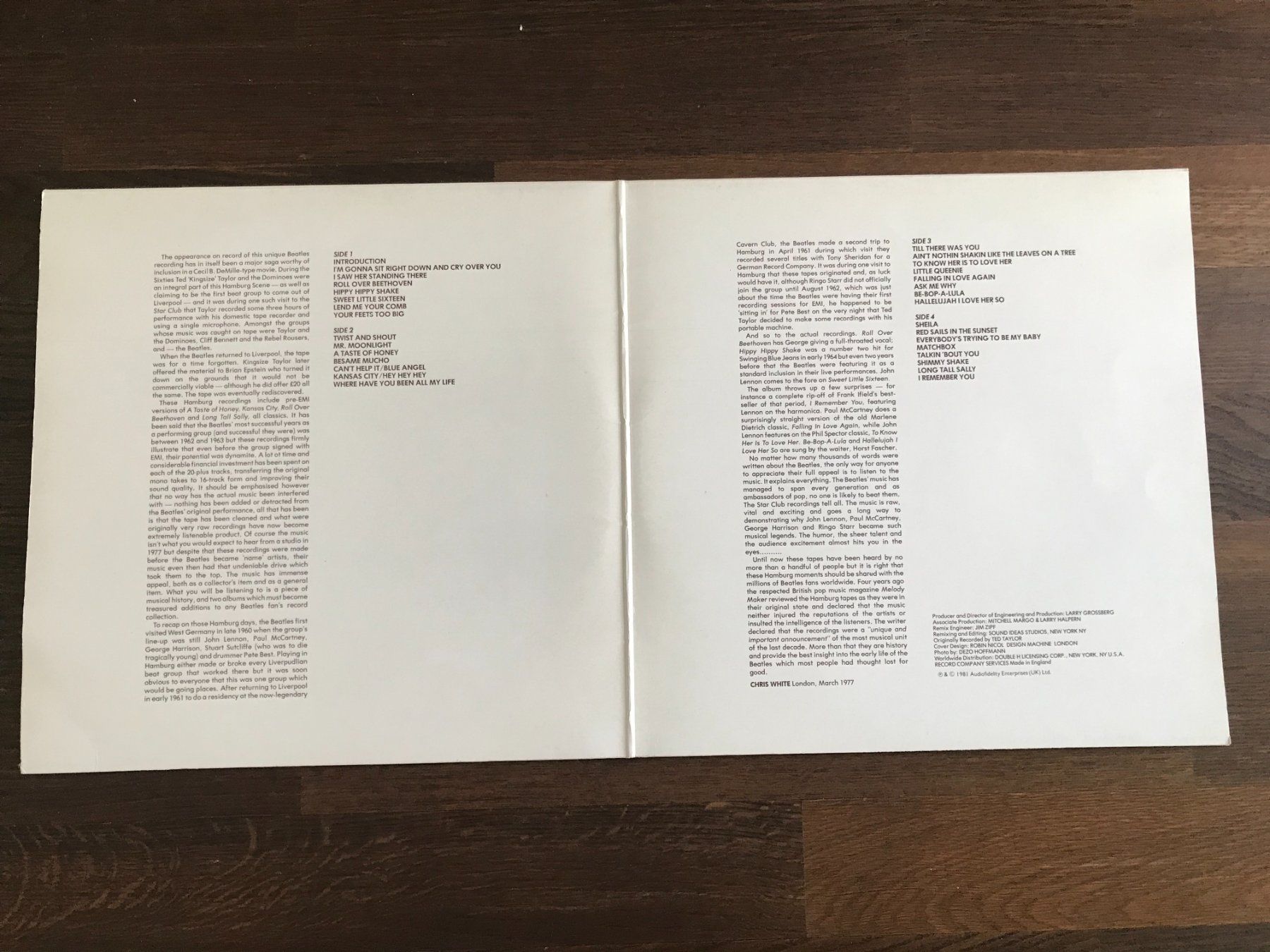 Schallplatten: BEATLES - Historic Sessions - 2Lp – Gebraucht aus Buchs AG von Archie 1
