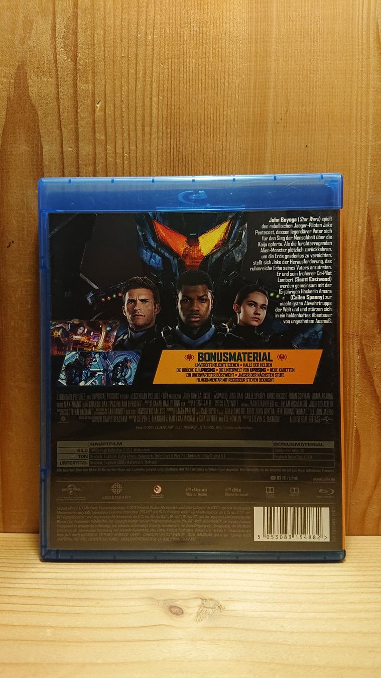 Tutti i DVDs: PACIFIC RIM Uprising Blu-Ray – Usato da Wilderswil venduto da Exebub 1