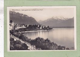 Montreux Les quais et la Dent du Midi