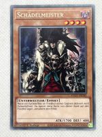 Yu-Gi-Oh! Karte "Schädelmeister" 1. Auflage AGNU-DE043