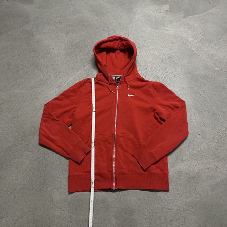 Nike Kapuzenjacke rot mit Reissverschluss