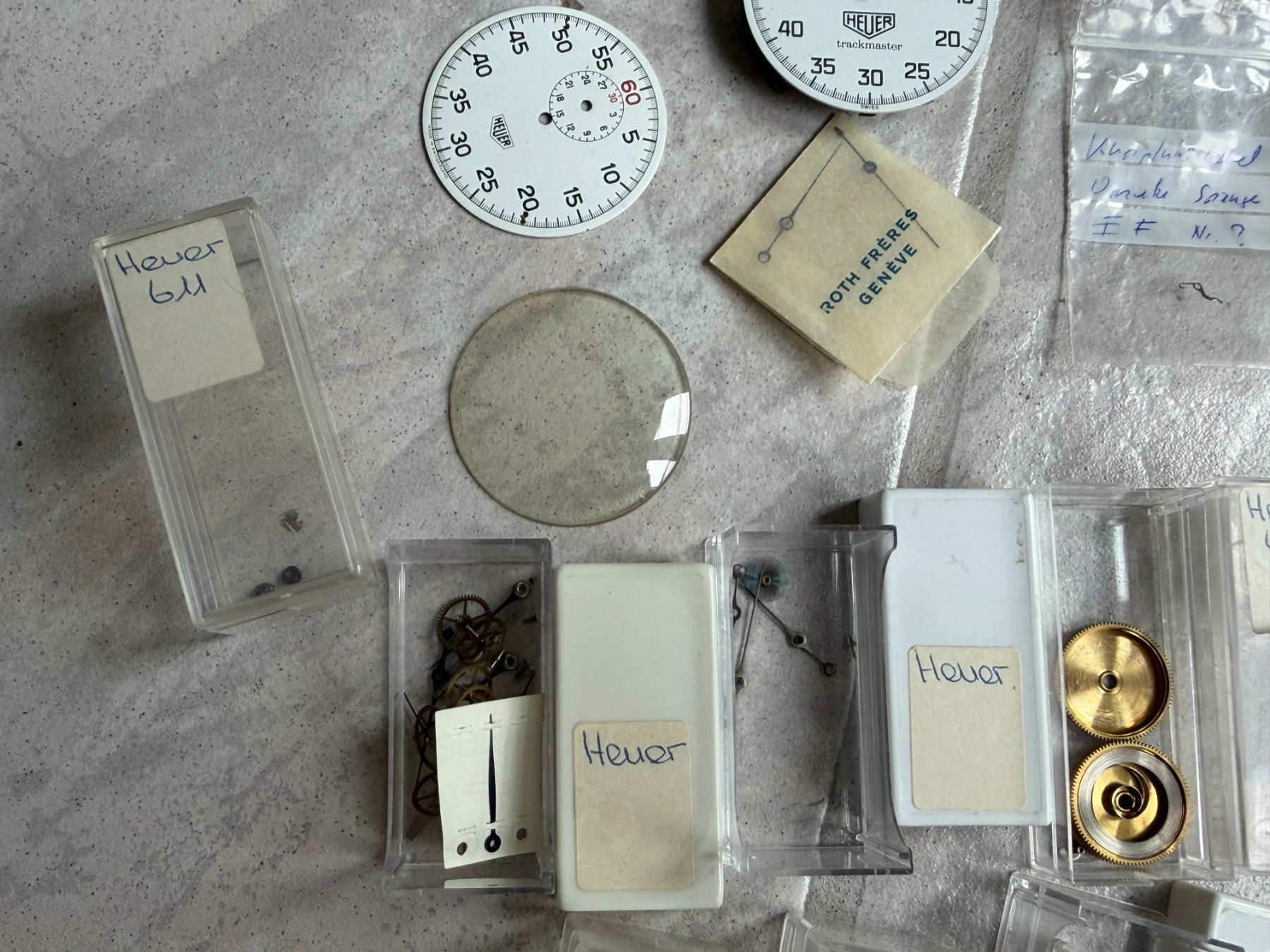 Tag Heuer Uhren: Heuer Uhrenteile – Gebraucht aus Worblaufen von chronyves 2