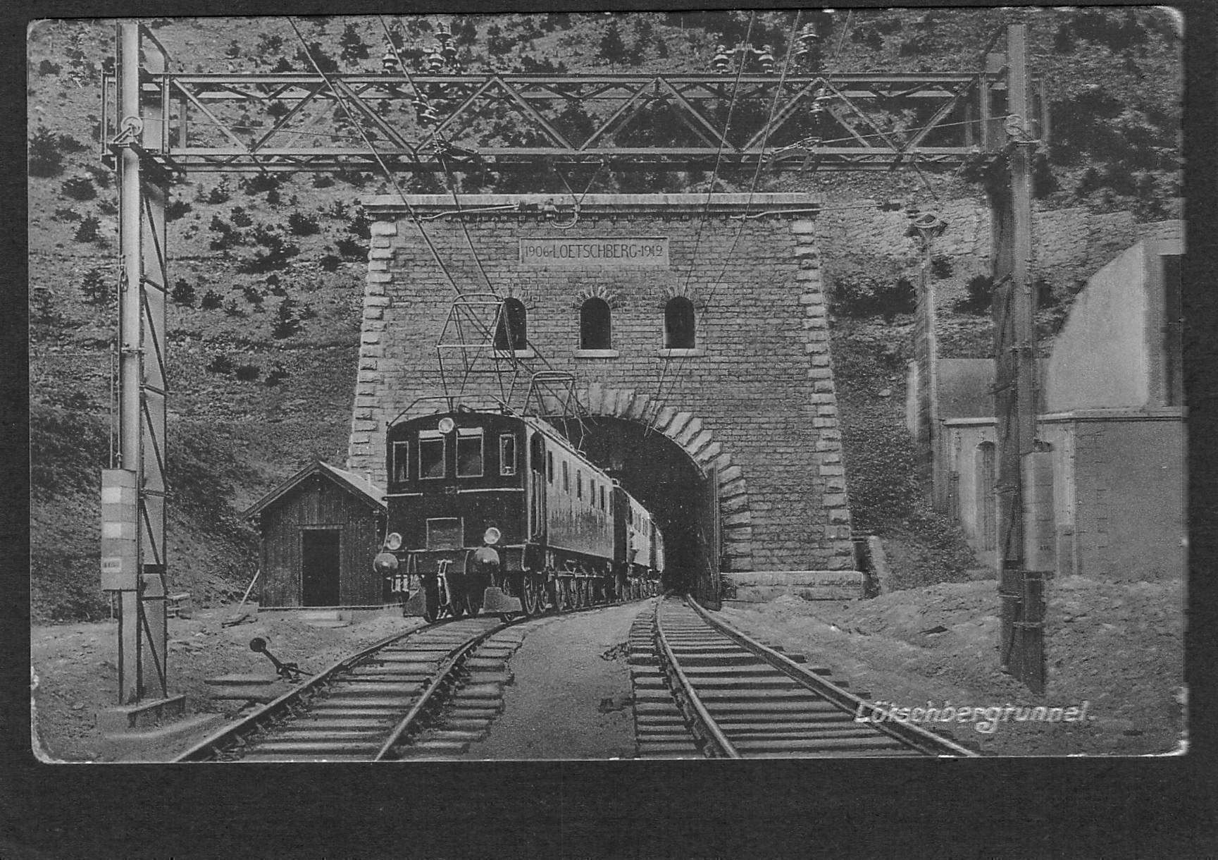 Cartoline postali: AK/ Lötschbergtunnel – Usato da Reichenburg venduto da Pipo-67