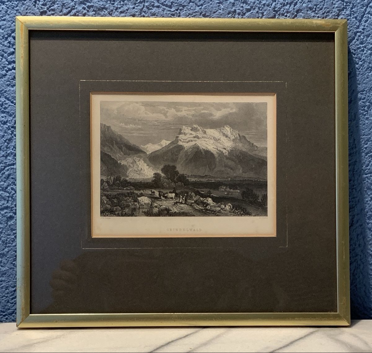 Incisioni: Gravure de GRINDELWALD – Usato da Veytaux venduto da Latourelle
