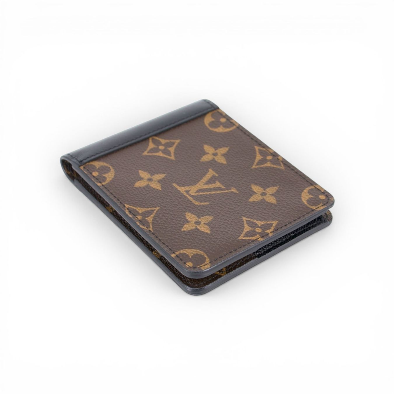 Louis Vuitton Portafogli: Louis Vuitton Portemonnaie Multiple Monogram Macassar – Usato da Binningen venduto da Designerlabels 5