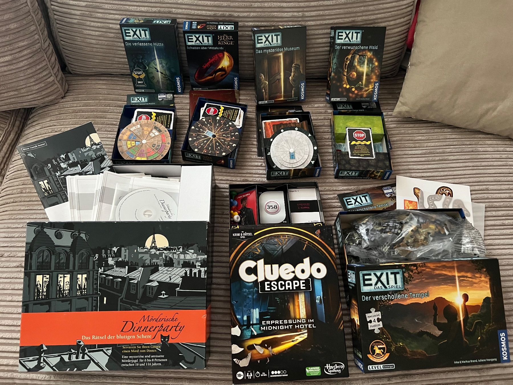 Jeux: Escape-Spiele (Exit) – D'occasion à Steinhausen par gendai 2