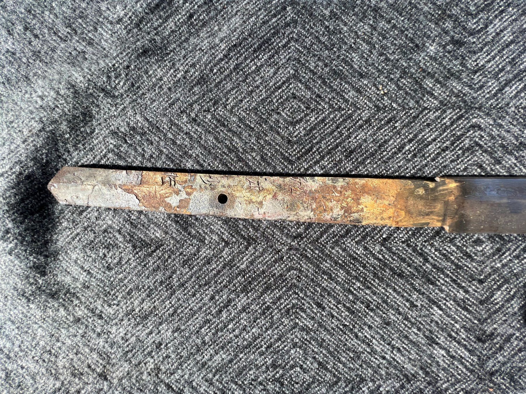 Altre raccolte & rarità: Schwert Katana-Stil, Damast-Optik – Usato da Nidau venduto da ym_fevrier 8