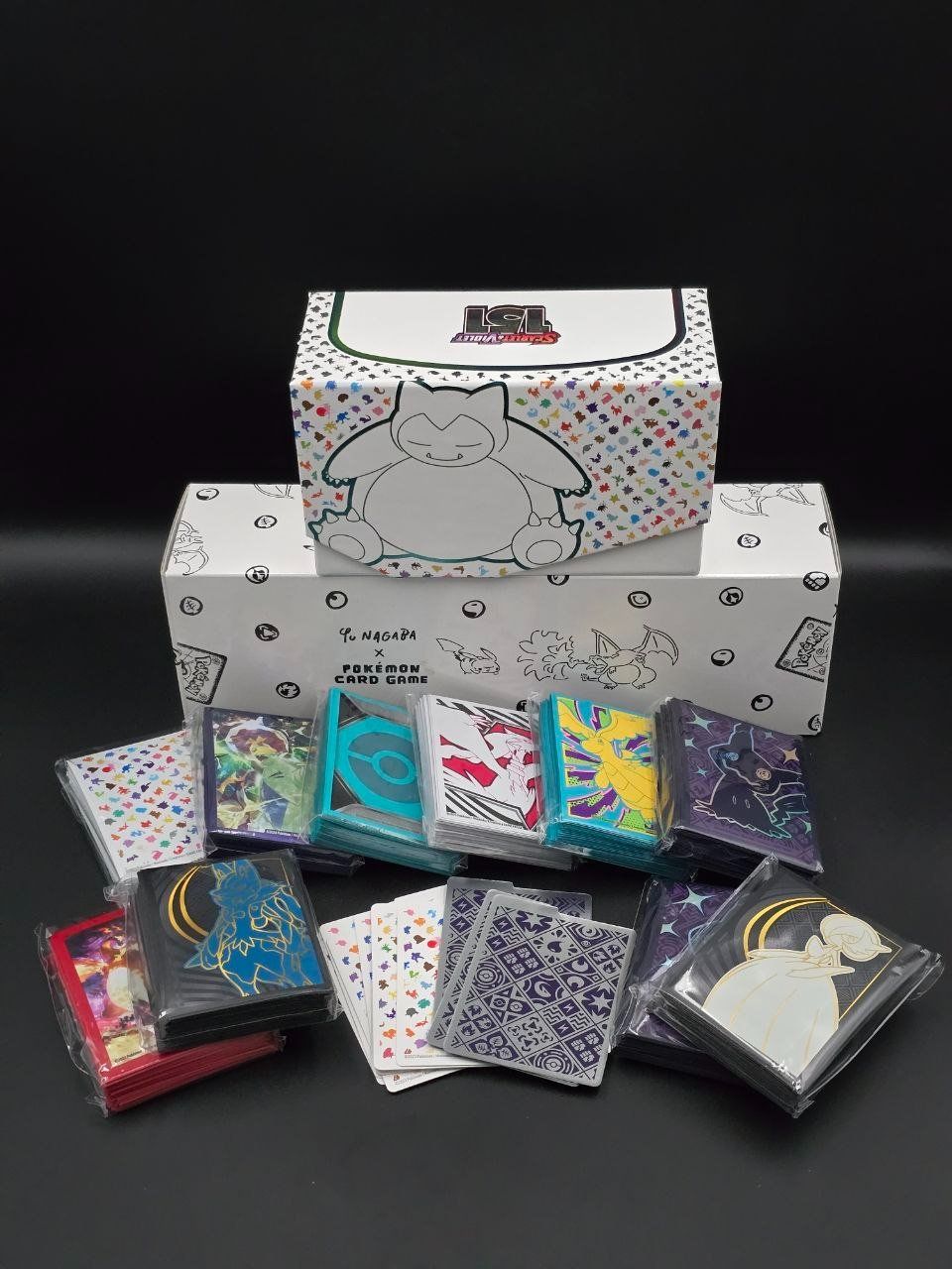 Pokémon Carte collezionabili: Bundle 10 x Sleeves, Yu Nagaba & 151 empty box – Usato da COINTRIN venduto da sanctuary-collectors