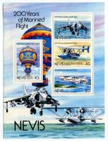 Block "Flugzeuge". Nevis.