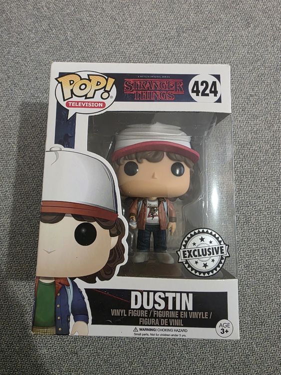 Funko Pop Stranger Things – Dustin #424 Exclusive – Rare (Gebraucht) in ...