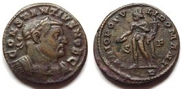 CONSTANTIUS I CHLORUS Follis (302-303 AD)