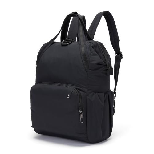Pacsafe Zaini: Pacsafe Rucksack Citysafe CX Econyl - Black – Nuovo e nell'imballaggio originale da St. Gallen venduto da sportglobe 2