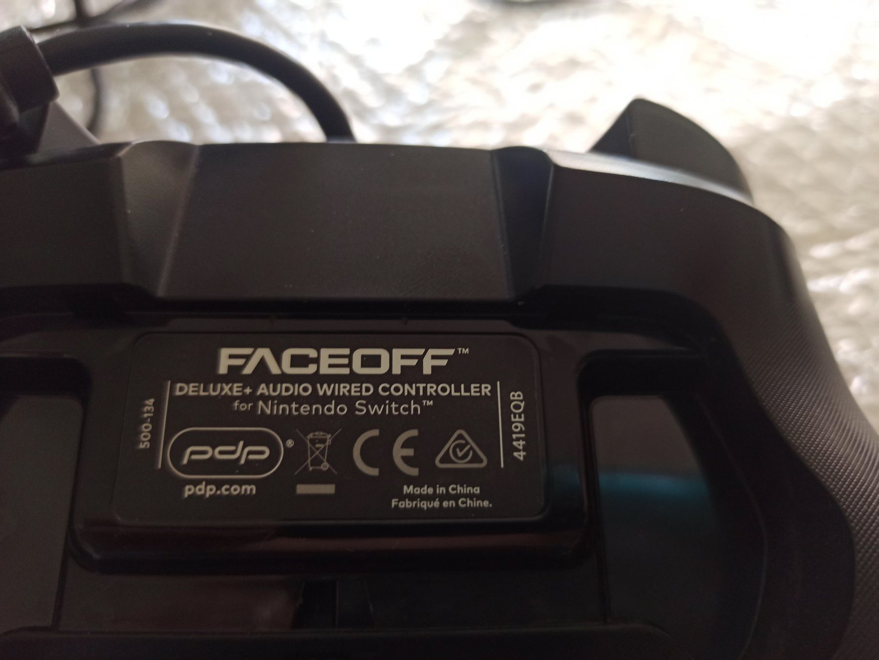 Manettes: PDP Faceoff Deluxe+ Audio Wired Controller  Switch - NSW TOP – D'occasion à Oberweningen par mar_87mx 4