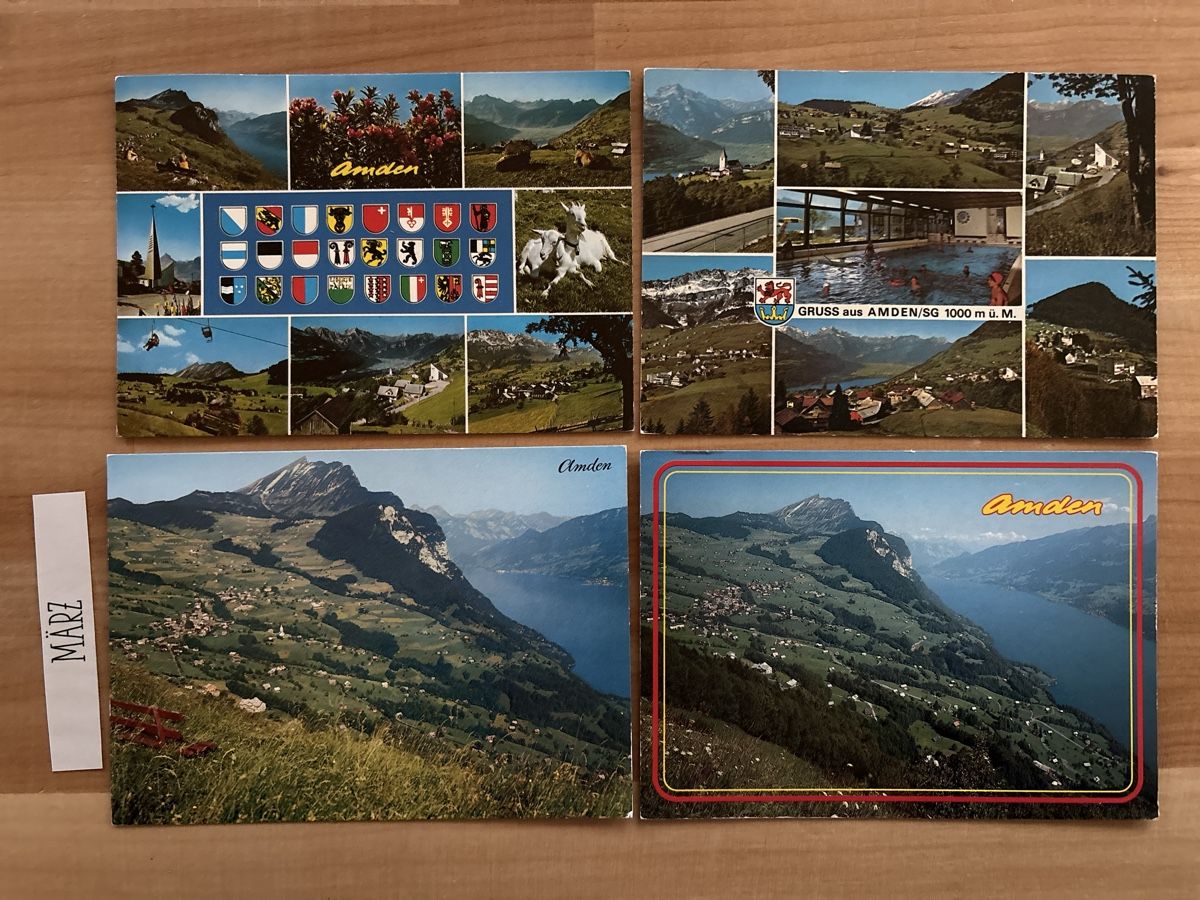 Cartoline postali: AK von Amden – Usato da Rümlang venduto da Kartenpost1