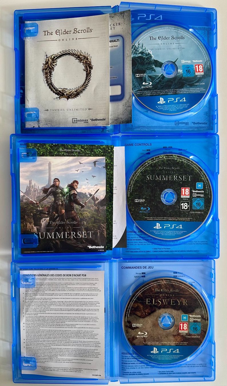 Sony Giochi: The Elder Scrolls Online, Sony Playstation 4, PS4, PS5 – Usato da Couvet venduto da nay_prh5 1