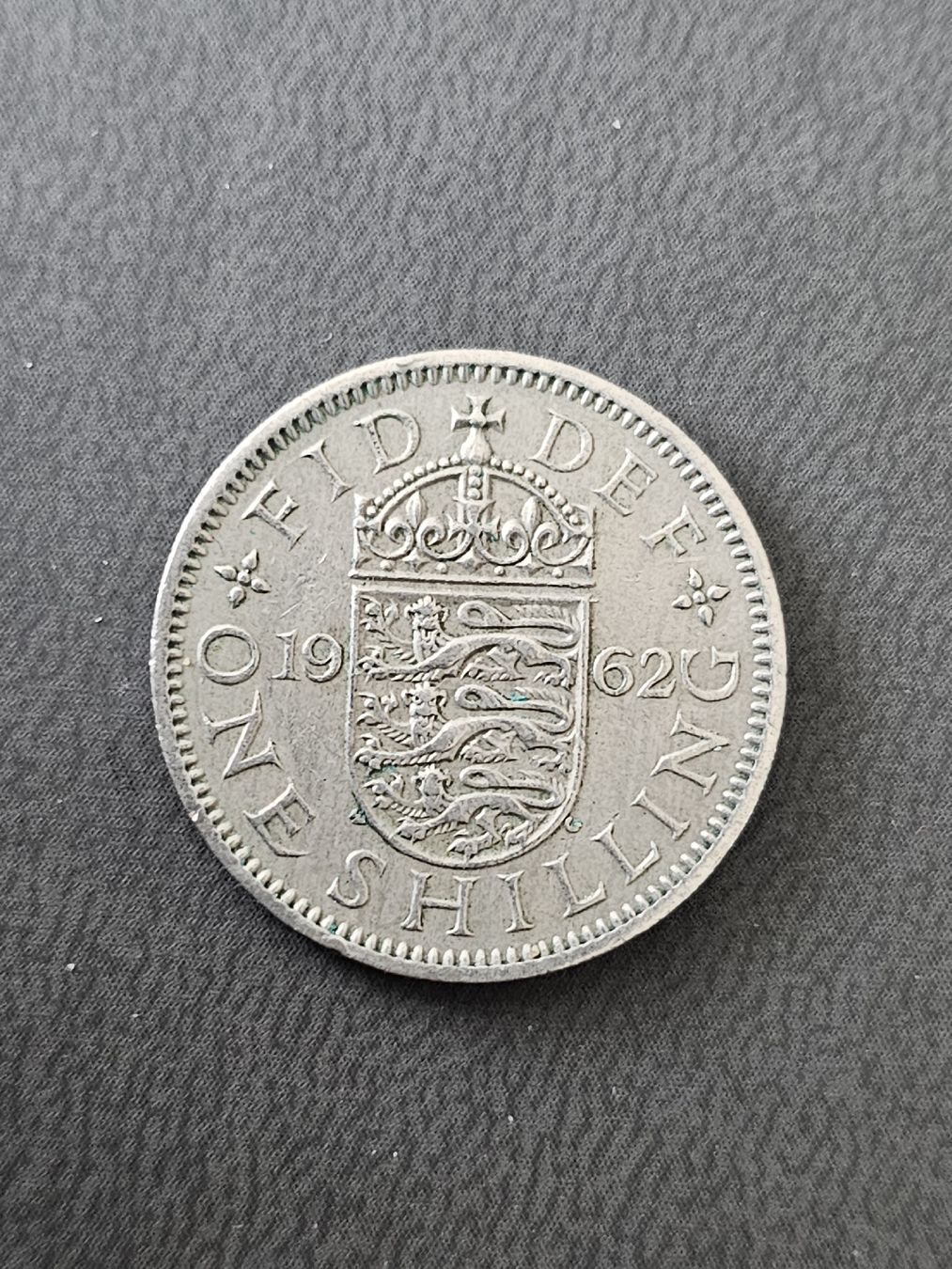 Tutti le monete: 1 shilling 1962 – Usato da Nidau venduto da Misterpix