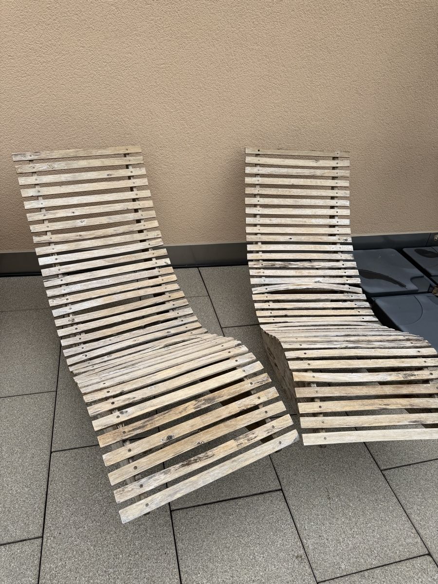 Sedie a sdraio: Liegestühle 2St. Gartenmöbel – Difettoso da Altendorf venduto da ma_am 1