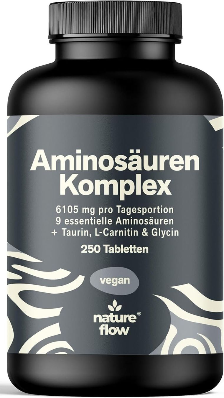 Cibi & Specialità: Aminosäuren Komplex 6105mg 250 Tabletten – Nuovo e nell'imballaggio originale da Suhr venduto da SchnapperCH