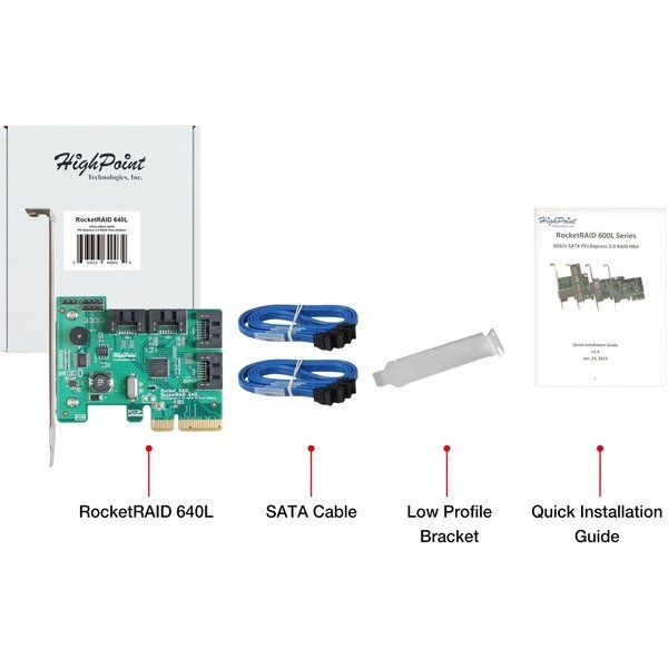 HighPoint RocketRAID 640L, Serial ATAController Kaufen auf Ricardo