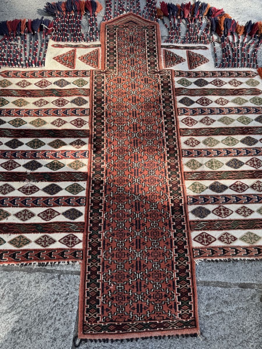 Tappeti: Kamel-Decke, Turkmenistan – Usato da Liestal venduto da galerie_nategh 3