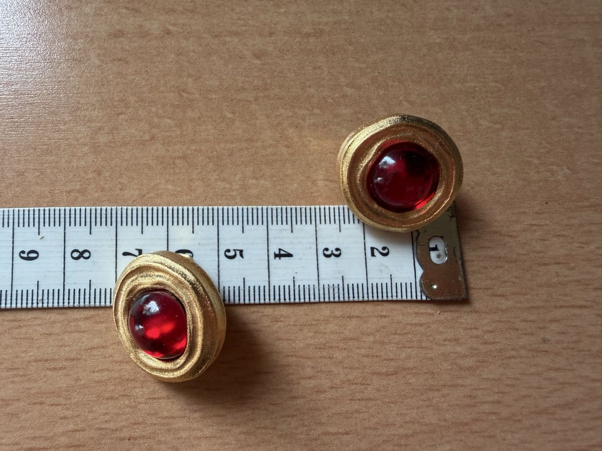 Orecchini pendenti & Orecchini a lobo: Vintage Ohrringe Clips Luxus Modeschmuck  – Usato da Lamone venduto da LaCantinaMagica 8