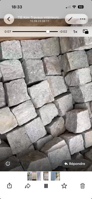 Rivestimenti per pavimenti: Pavé pierre naturel – Usato da Chavannes-sur-Moudon venduto da fc1512 1