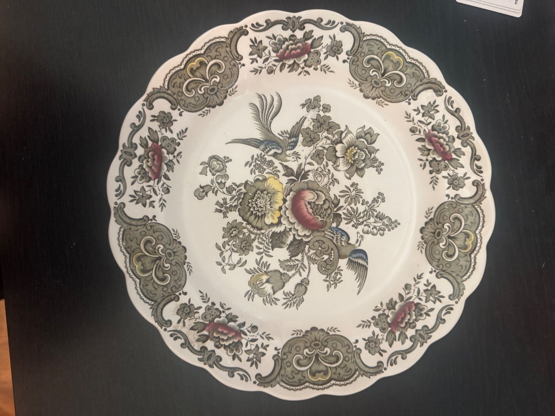 Piatti: assiette en faïence anglaise – Usato da Murist venduto da christophe65