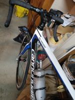 cannondale rennrad mit indoor bock