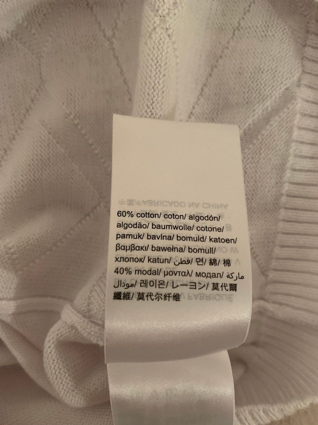 Calvin Klein Maglioni & Felpe: CALVIN KLEIN white cotton pullover sweater Grösse S – Nuovo (secondo la descrizione) da Sementina venduto da RiccardoCo 4