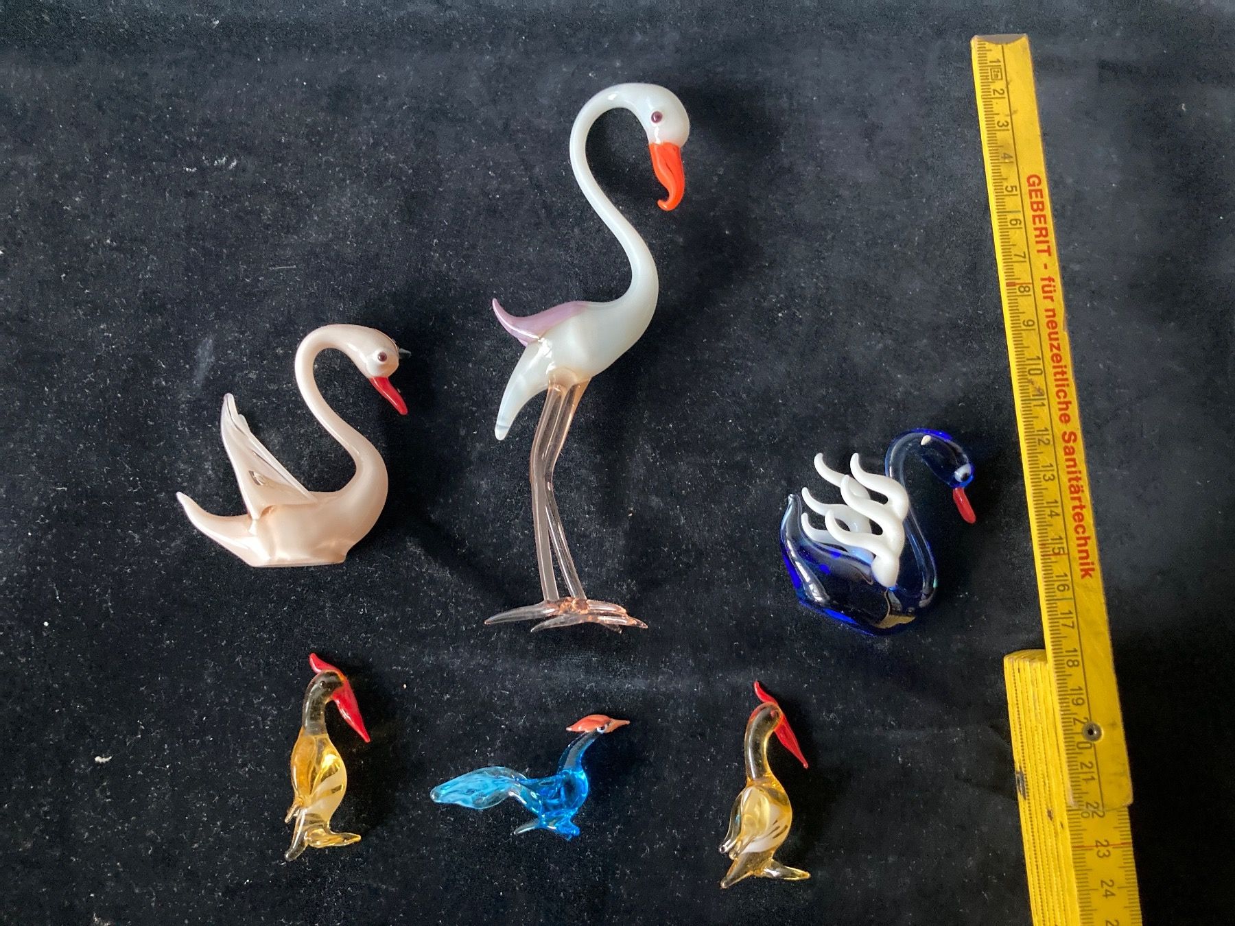 Tutte le decorazioni: 6 Bunte Glas-Vögel – Usato da Zürich venduto da Chaeffeler 3