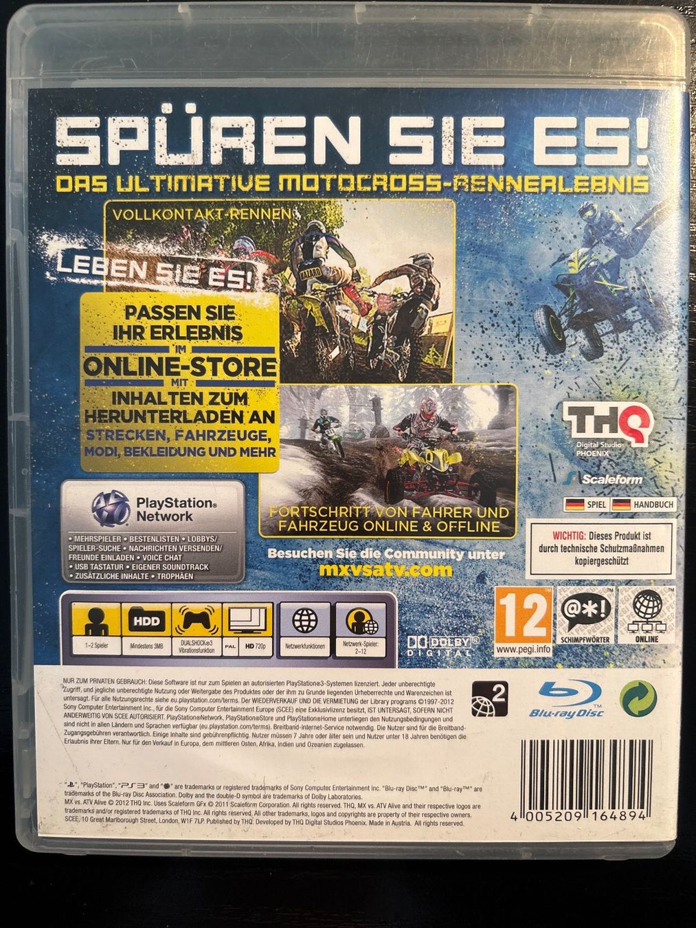 Giochi: MX vs ATV Alive - PS3 - Top Zustand - Fun Game! – Usato da Villaz-St-Pierre venduto da mon_t2fn 2