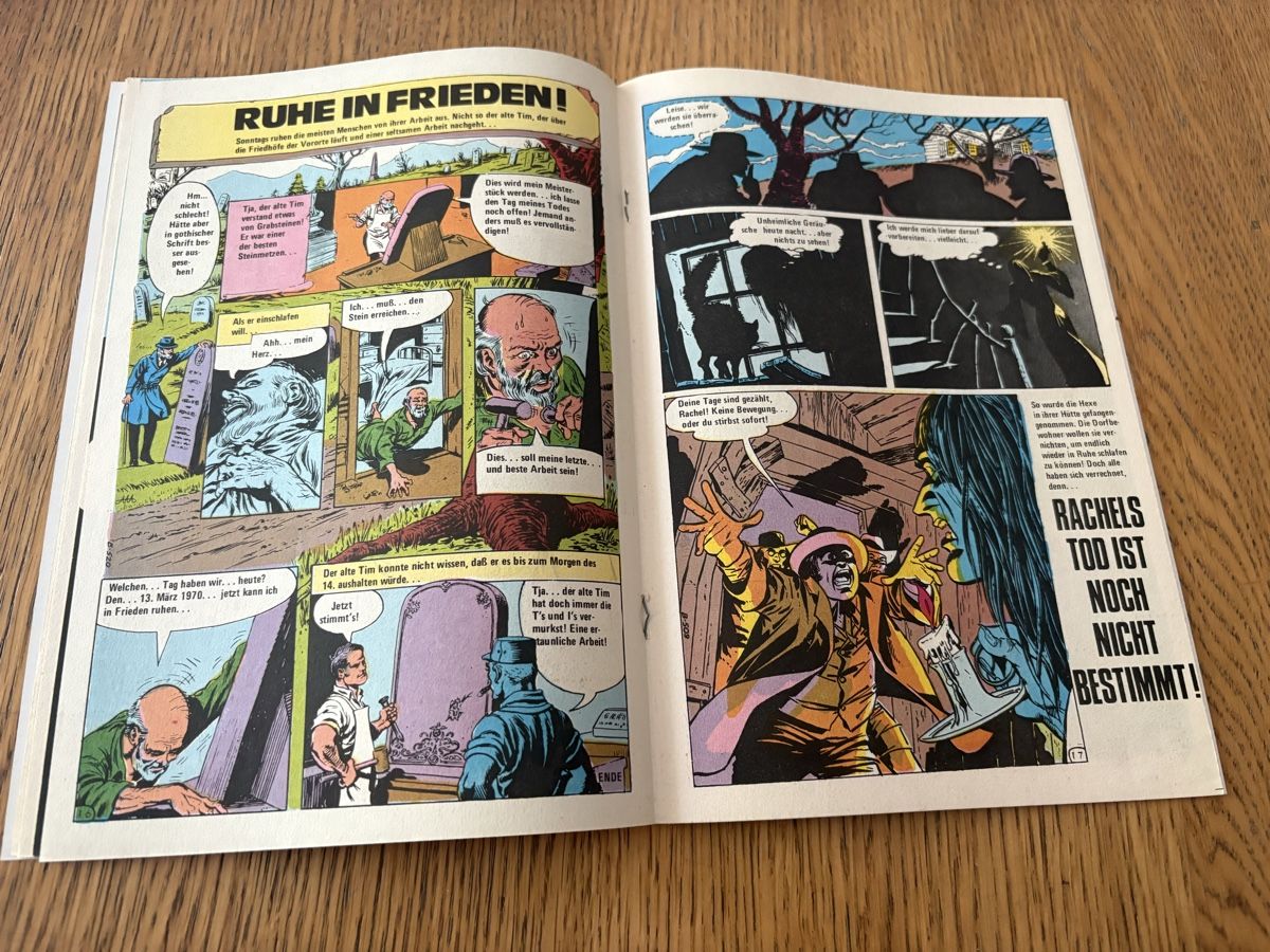 Fumetti: Horror BSV nummer 9 !! – Usato da Wangen b. Dübendorf venduto da Antiz1210 5