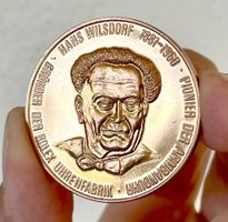 🔥 Ultra rare médaille Rolex Hans Wilsdorf 🔥