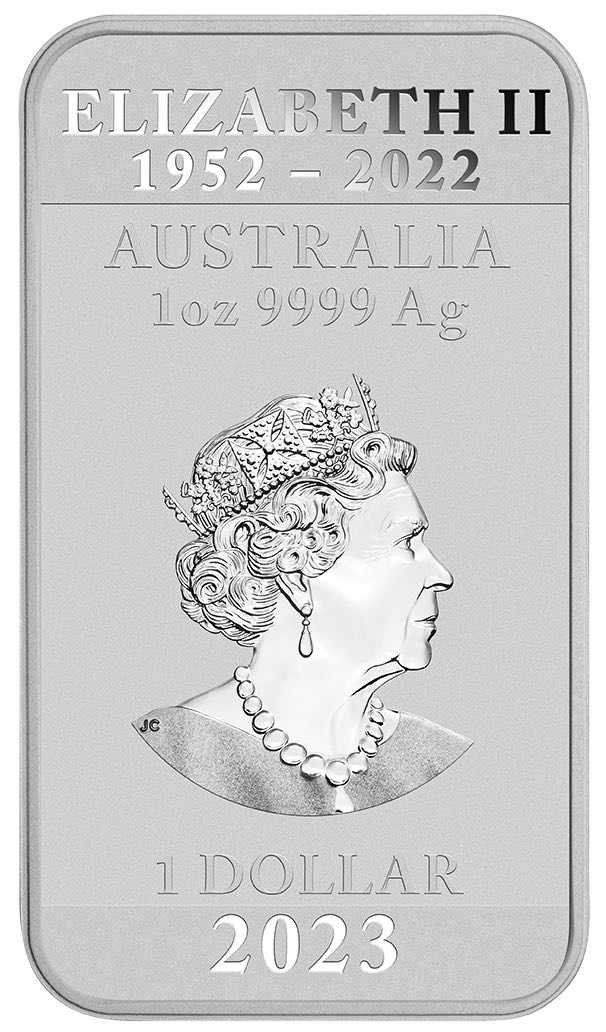 Tutti le monete: Australien - Dragon Rectangular 2023 - 20 x 1oz Silber – Nuovo e nell'imballaggio originale da Eglisau venduto da vomdings 1