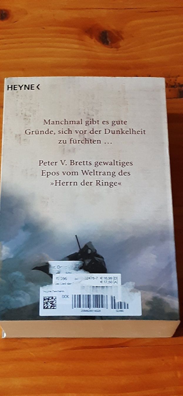 Libri: Peter V. Brett – Das Lied der Dunkelheit – Usato da Doppleschwand venduto da Sandrafritz 2