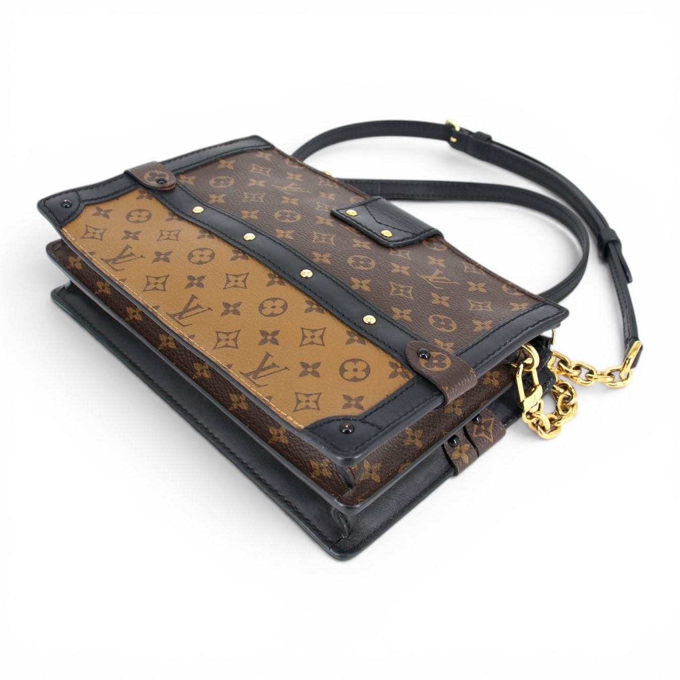 Louis Vuitton Sacs femmes: Louis Vuitton Petite Malle Monogram reverse – D'occasion à Binningen par Designerlabels 9