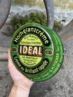 Ideal Schuhputzcreme G. Fischer Fehraltorf Türschild Schild