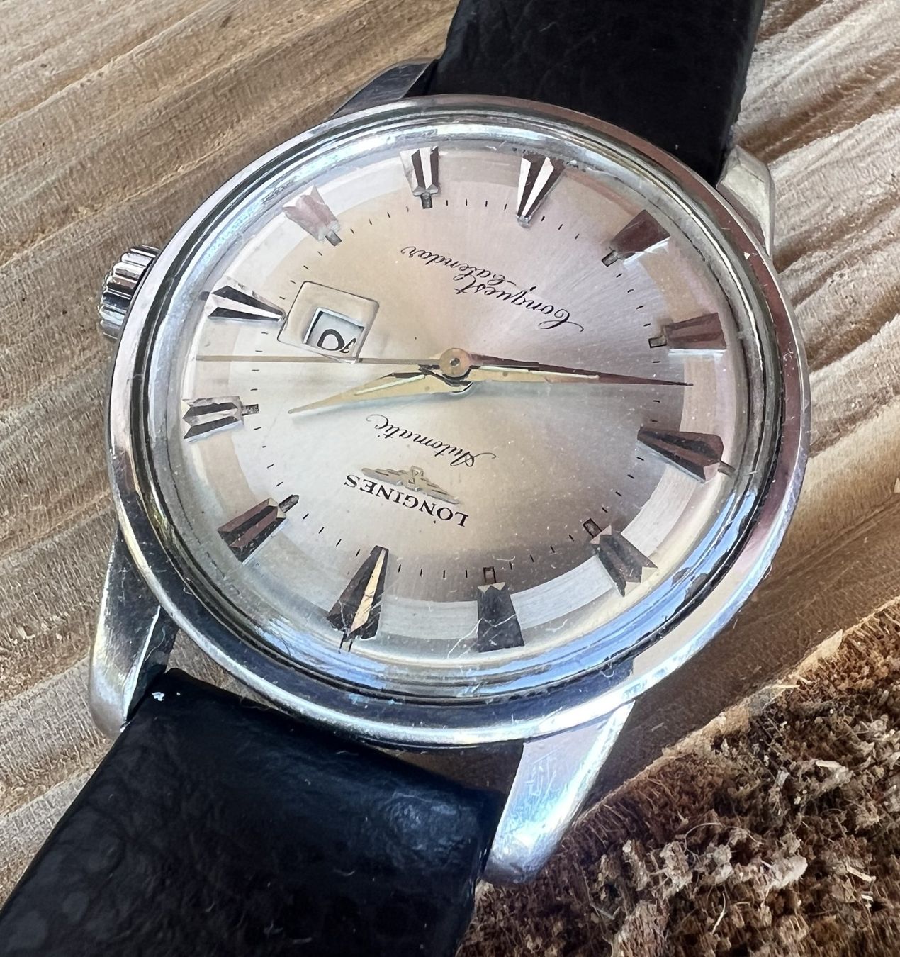 Longines Uhren: Longines 1956 Conquest Calendar  Automatic – Gebraucht aus Pratteln von bas_7gds 1