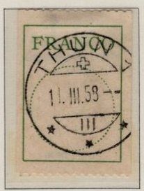 Tous les timbres: 3139D)  Francozettel Vollstempel THUN – Neuf (Voir description) à Baden par Eggi