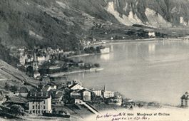 Montreux et Chillon  - le hameau de Pallens