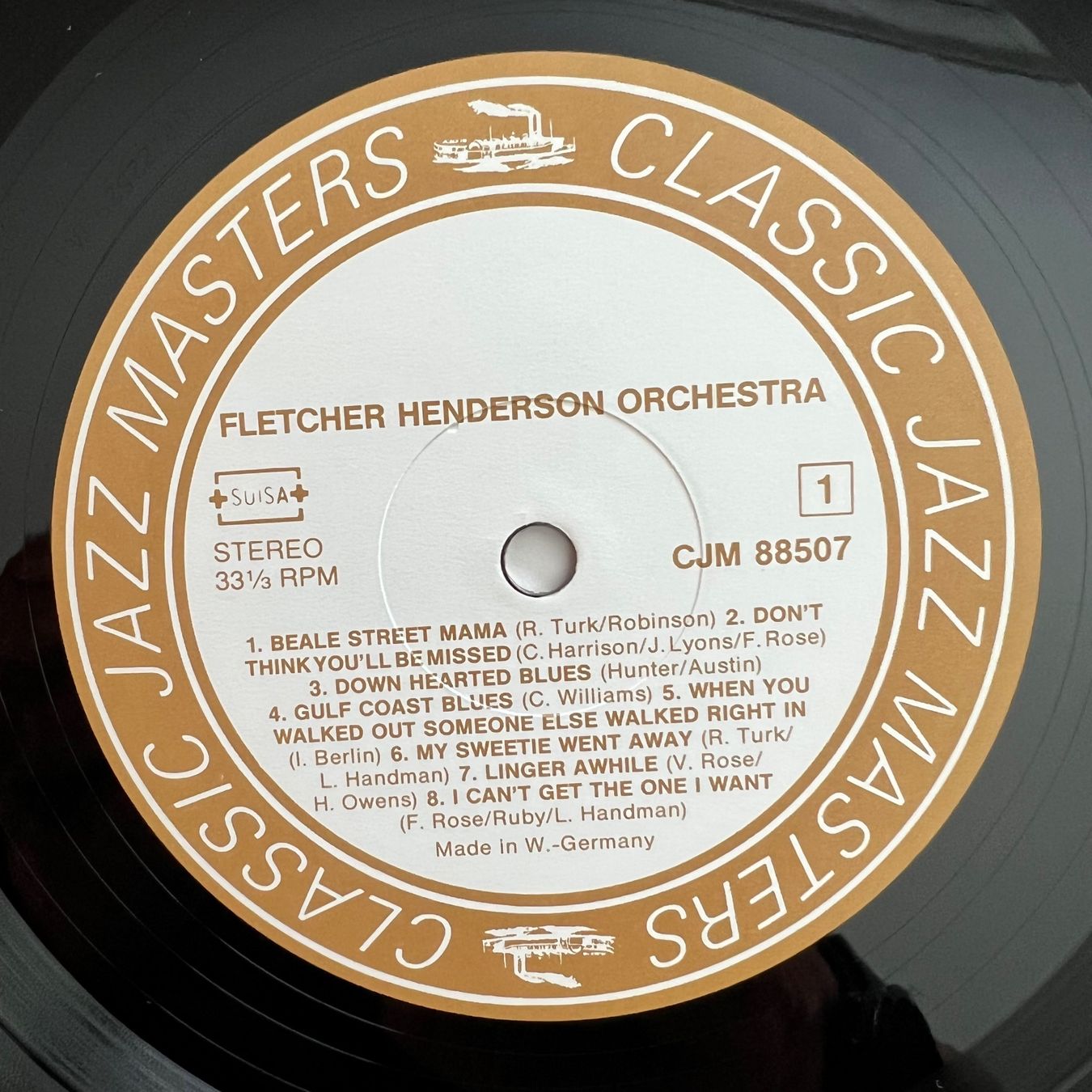 Vinyles: Fletcher Henderson Orchestra - Same / 1. Swiss-Press. 1983 – D'occasion à Gais par soundcave57 2