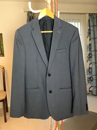 Herren Sakko H&M Slim Fit blau Grösse 48 gebraucht