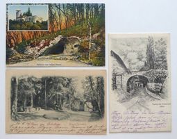 Arlesheim Schlosshof 1901; bei der Mühle 1908; Rittiplatz