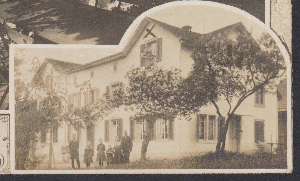 Cartoline postali: Rosenburg  Rüti  ZH   :   alte Ansichtskarte von 1920 – Usato da Vitznau venduto da Ropaku 3