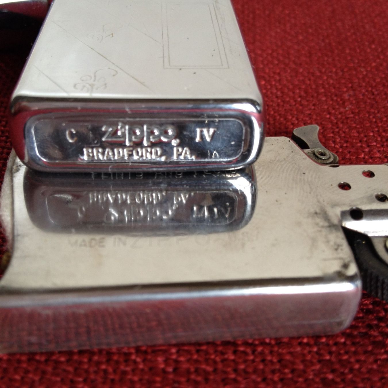 Zippo Briquets: Zippo slim - 1998 – D'occasion à Vuiteboeuf par broticaire 2