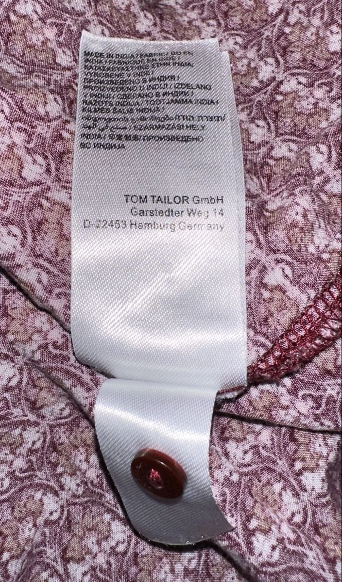 Tom Tailor Camicette: TOM TAILOR BLUSE GR. 42 – Usato da Unteraegeri venduto da MH203 9