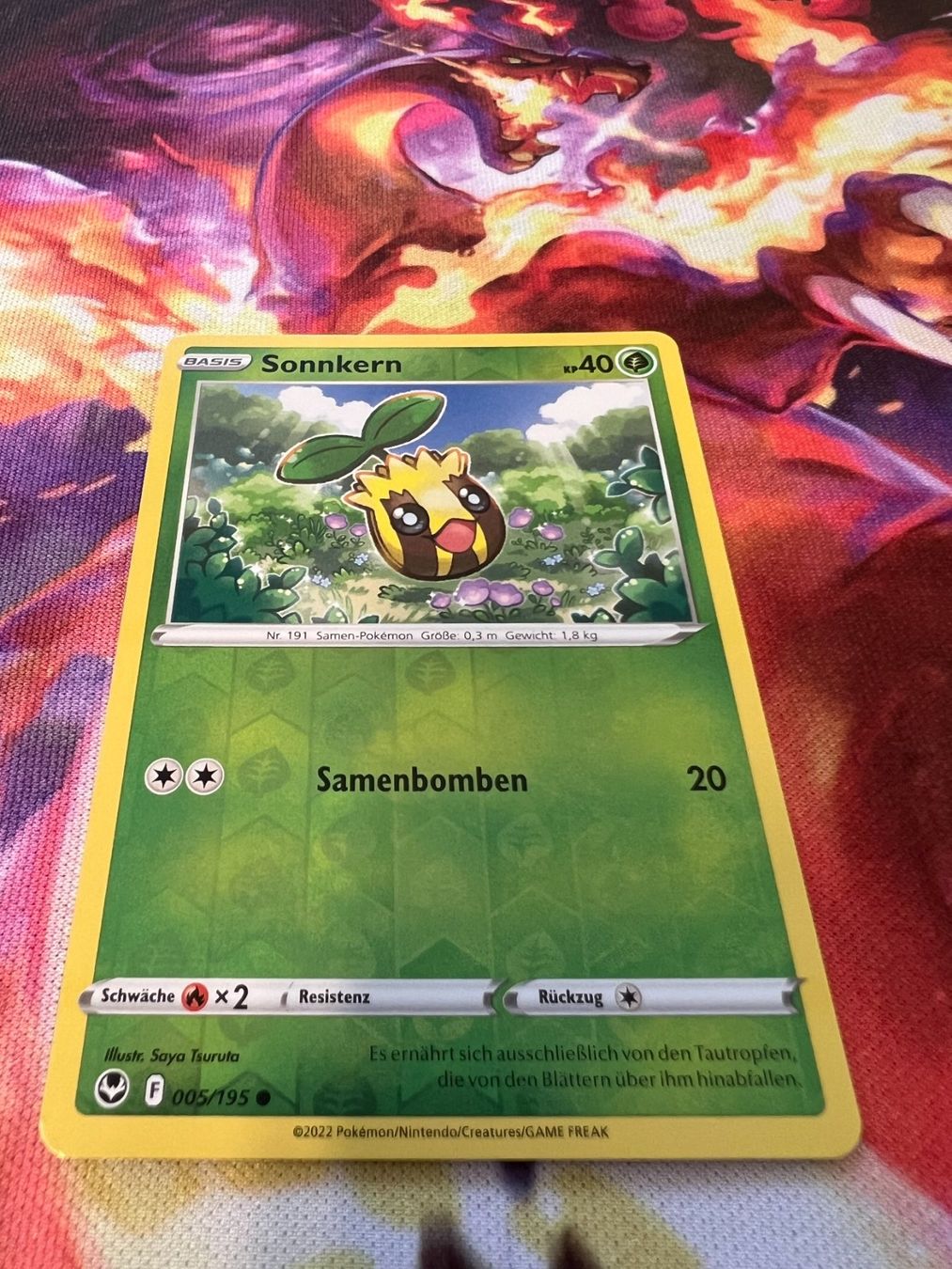 Pokémon Carte collezionabili: Sonnkern (SIT 005) / Reverse Holo / Silberne Sturmwinde – Nuovo (secondo la descrizione) da Bülach venduto da CherryBlu